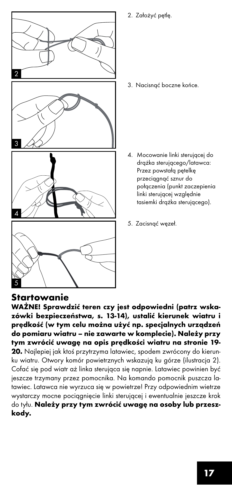 Startowanie | Crivit LM-1419 User Manual | Page 17 / 60