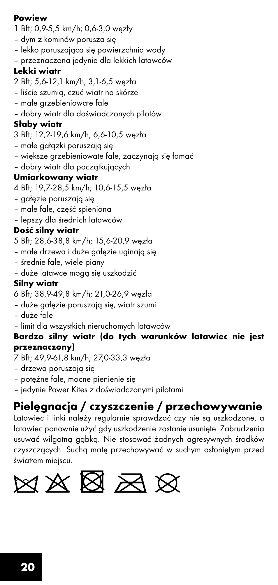 Pielęgnacja / czyszczenie / przechowywanie | Crivit LM-1419 User Manual | Page 20 / 60