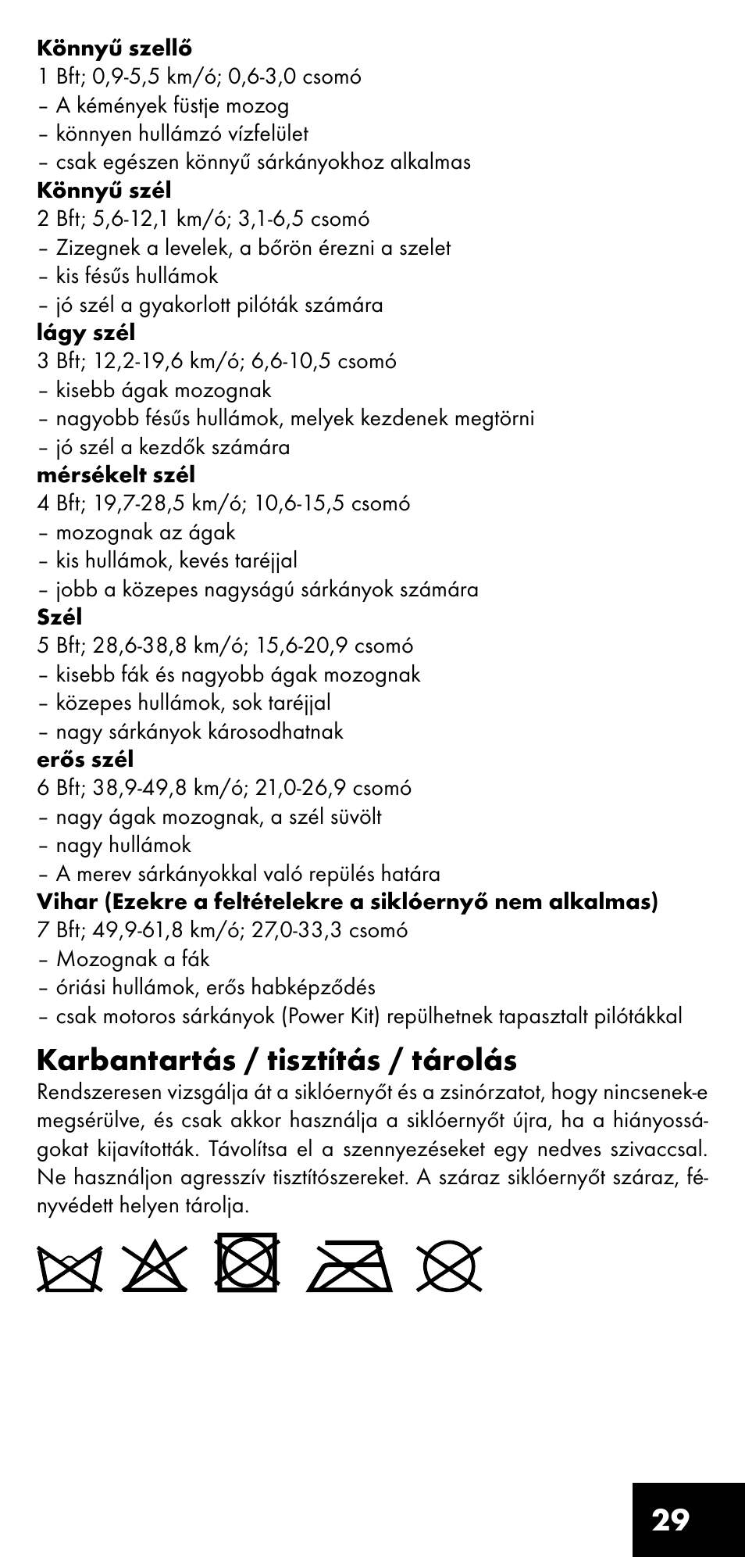 Karbantartás / tisztítás / tárolás | Crivit LM-1419 User Manual | Page 29 / 60