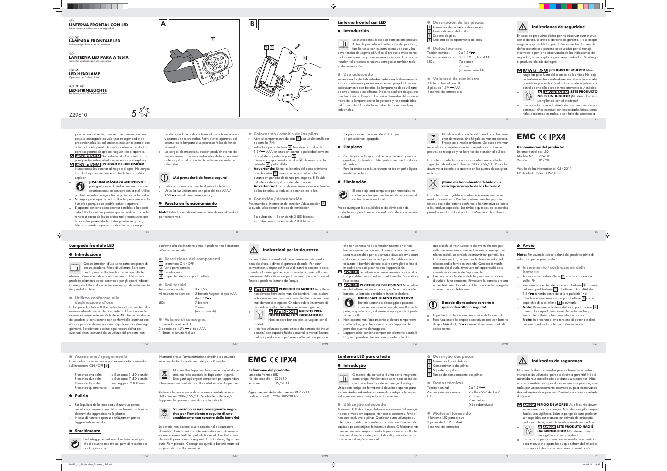 Crivit Z29610 User Manual | 2 pages