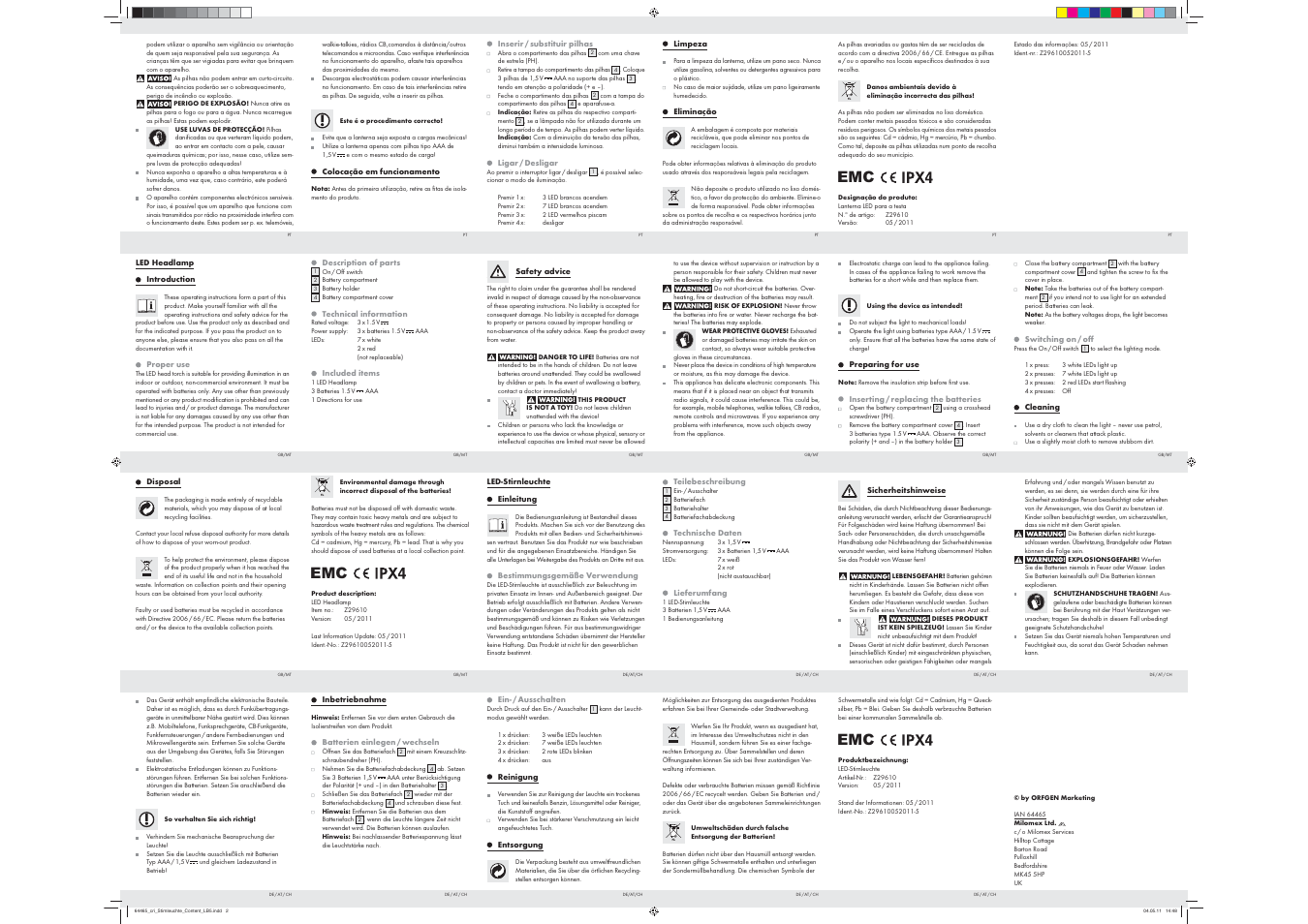 Crivit Z29610 User Manual | Page 2 / 2