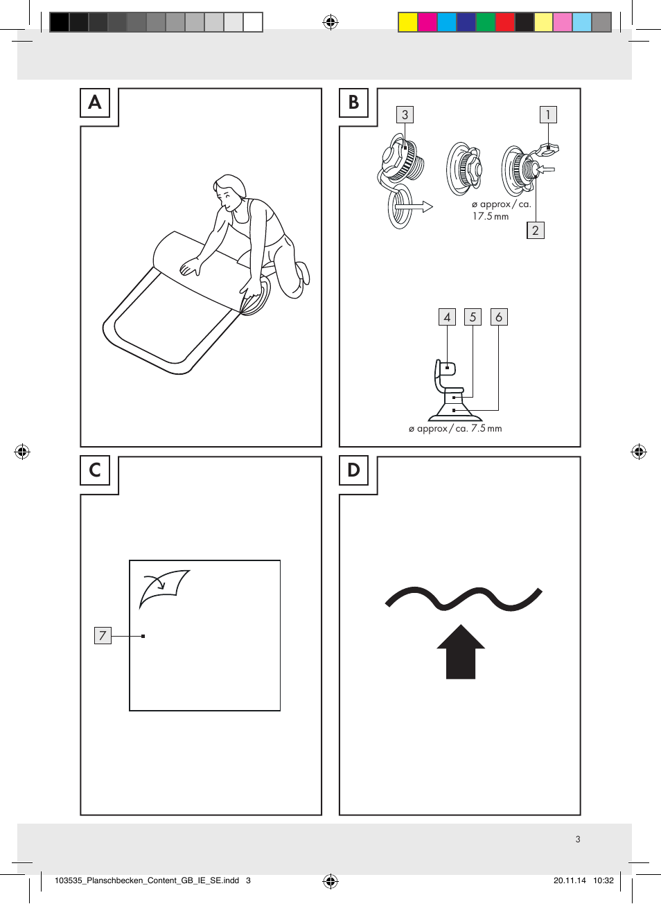 Ab c d | Crivit Z31953 User Manual | Page 3 / 25