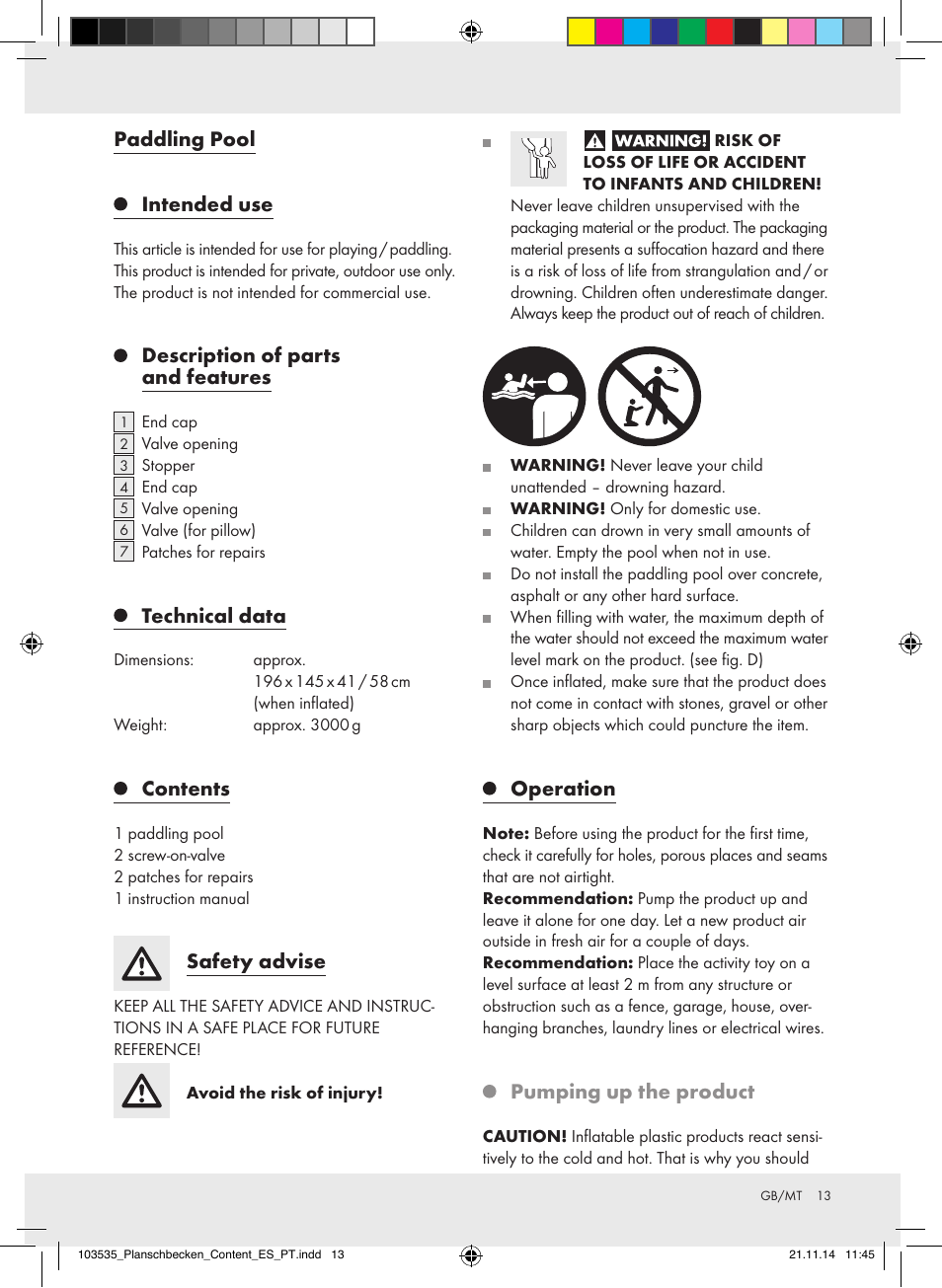 Crivit Z31953 User Manual | Page 13 / 19