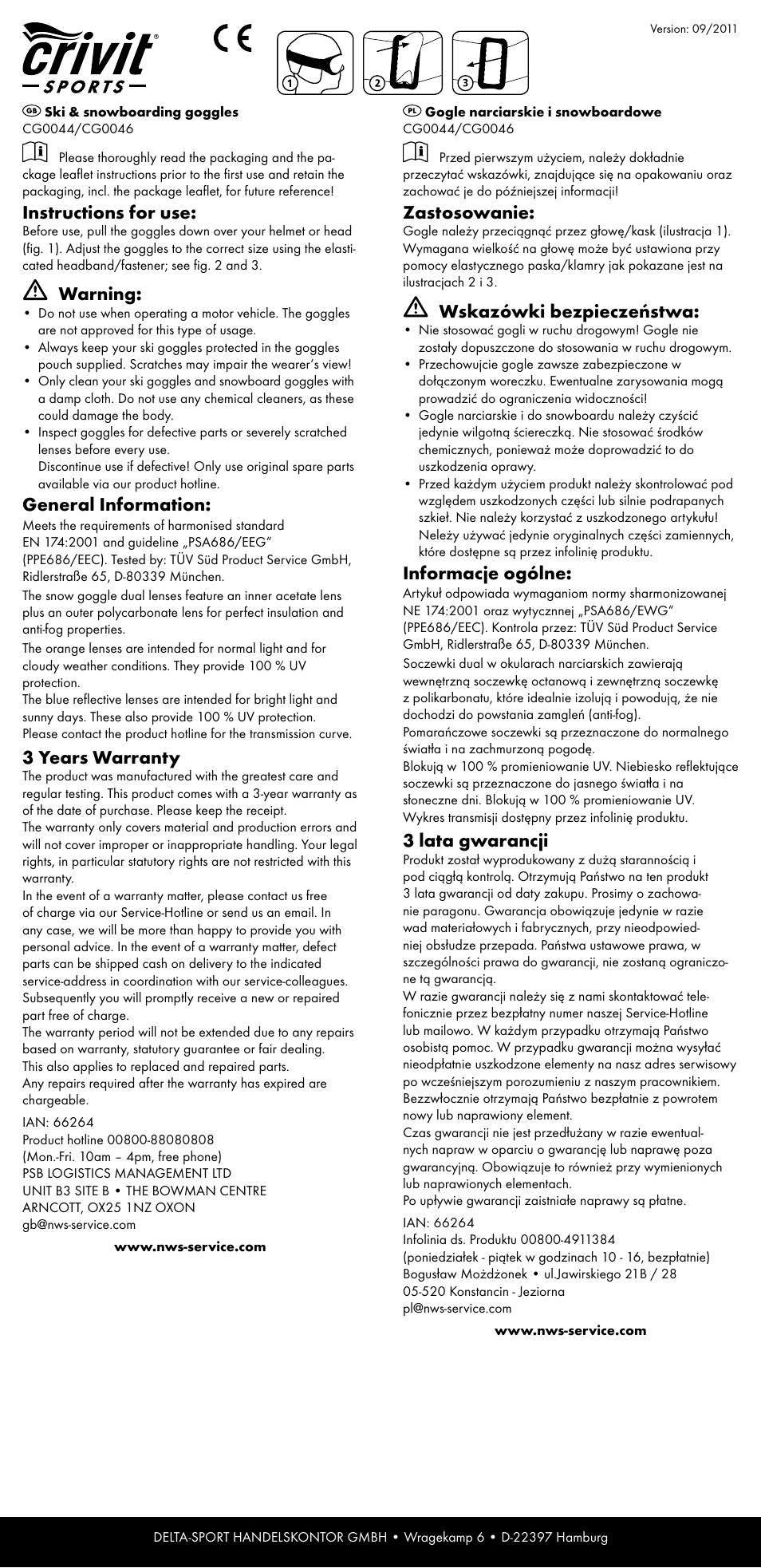 Crivit CG0044 User Manual | 4 pages