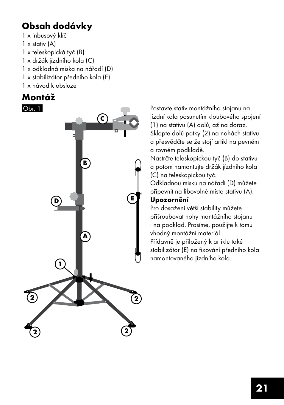 Crivit FM-1401 User Manual | Page 21 / 28