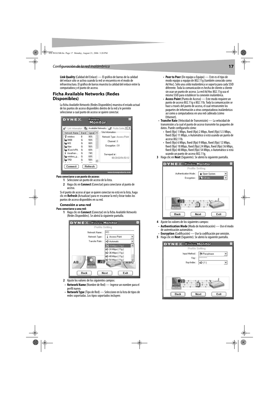 Dynex DX-WGUSB User Manual | Page 17 / 20