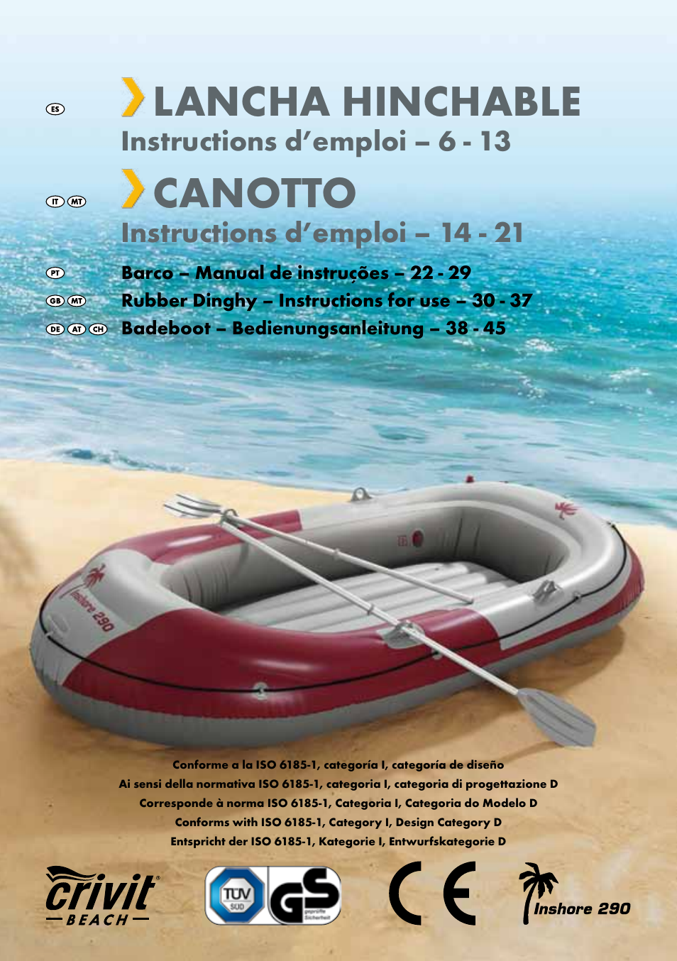 Crivit 6-13 User Manual | 51 pages