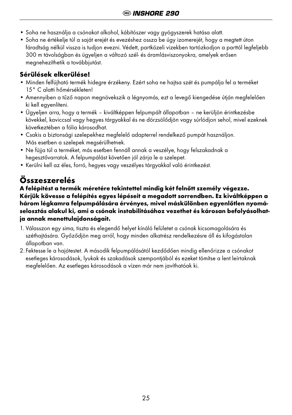 Összeszerelés | Crivit 6-13 User Manual | Page 25 / 64