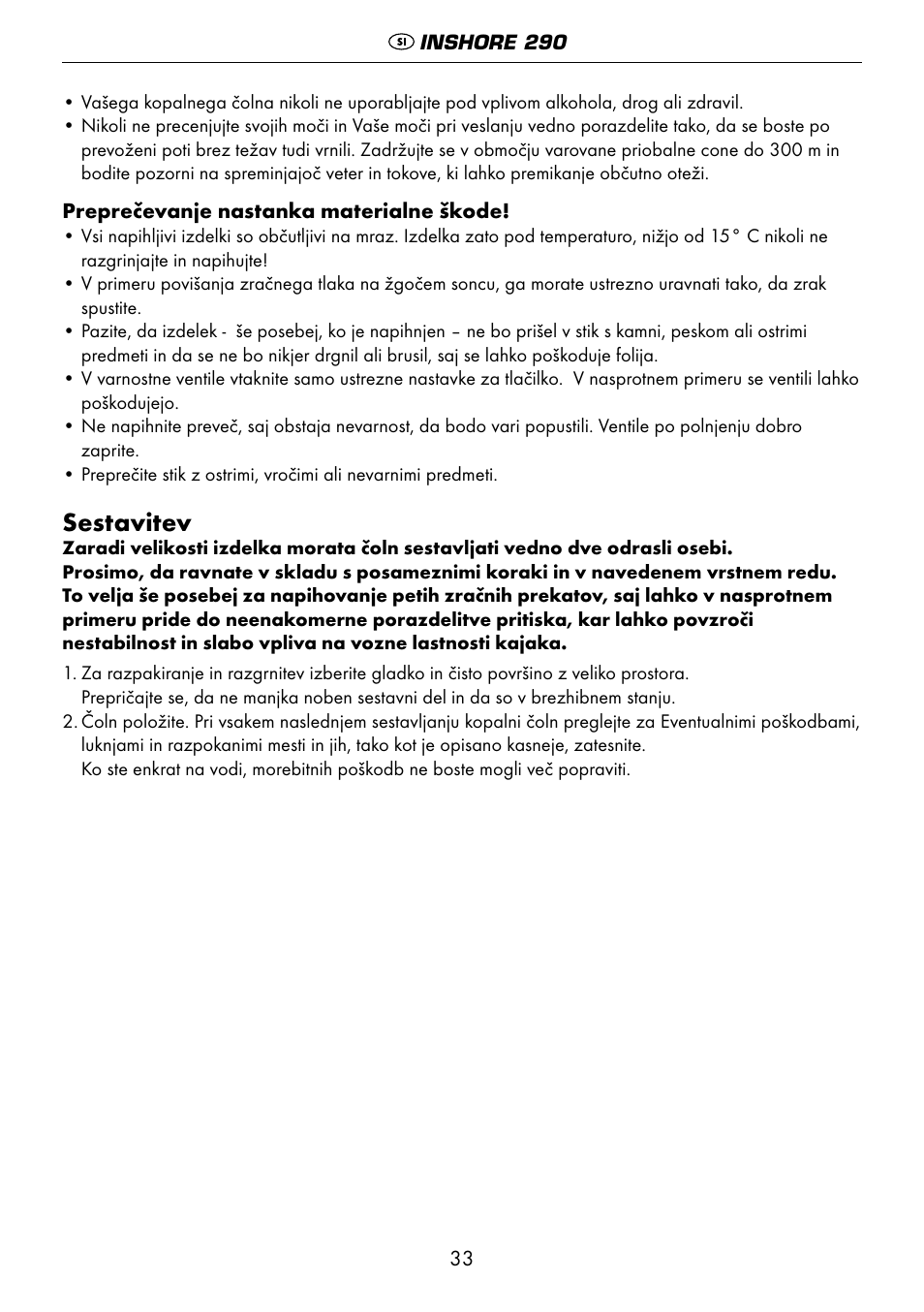 Sestavitev | Crivit 6-13 User Manual | Page 33 / 64