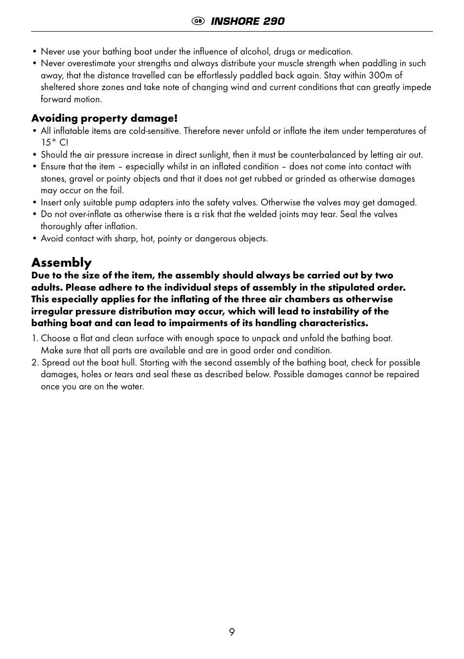 Assembly | Crivit 6-13 User Manual | Page 9 / 64