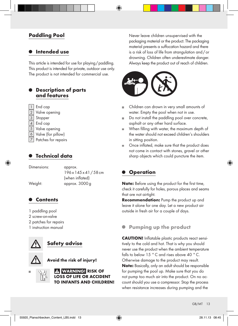 Crivit Z31953 User Manual | Page 13 / 19