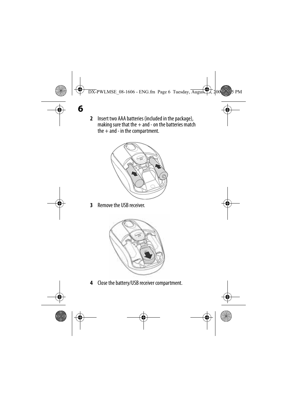 Dynex DX-PWLMSE User Manual | Page 6 / 16