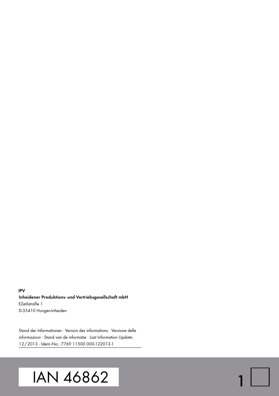 Crivit REK 230 C2 User Manual | Page 44 / 44