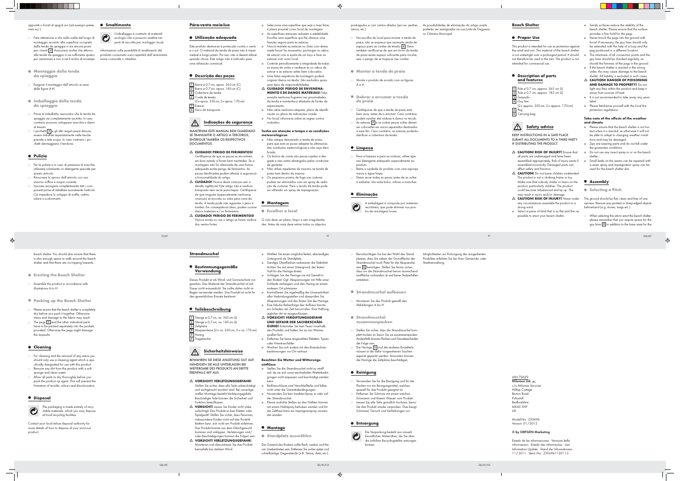 Crivit Z30696 User Manual | Page 2 / 2