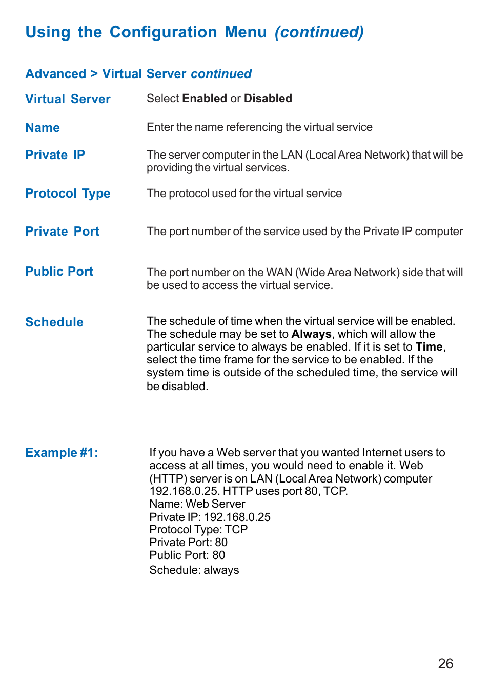 Using the configuration menu (continued) | Dynex DX-E401 User Manual | Page 26 / 72