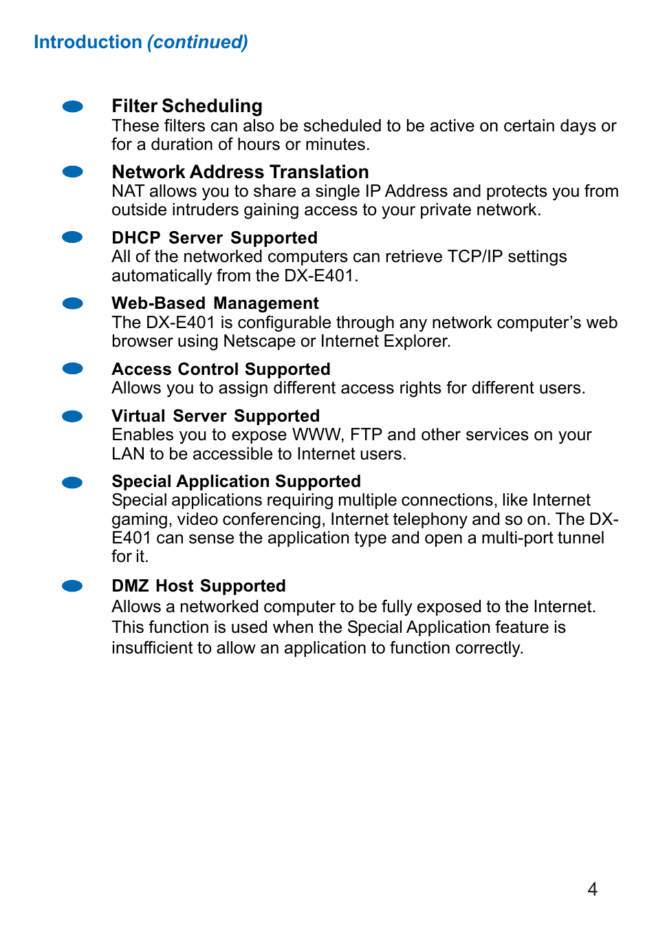 Dynex DX-E401 User Manual | Page 4 / 72