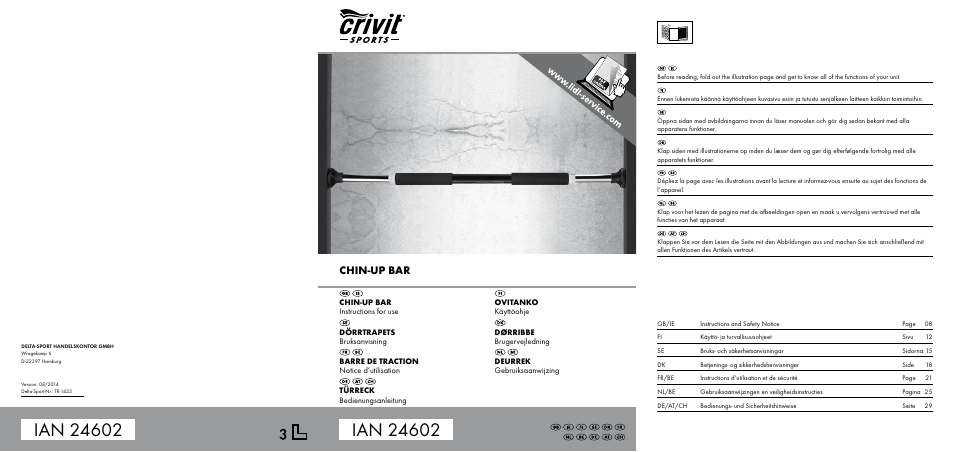 Crivit TR-1433 User Manual | 30 pages