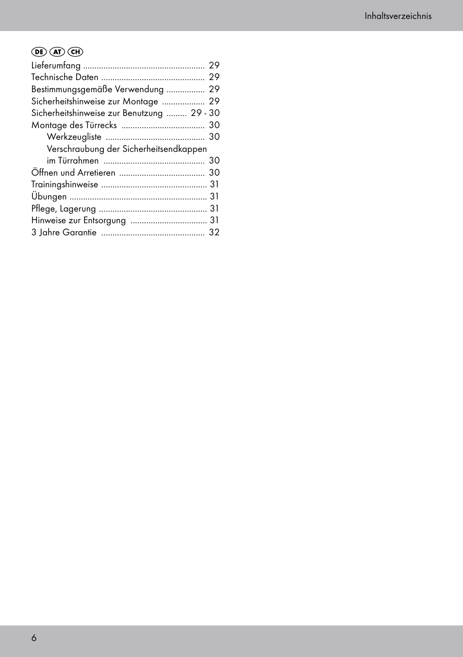 Crivit TR-1433 User Manual | Page 4 / 30