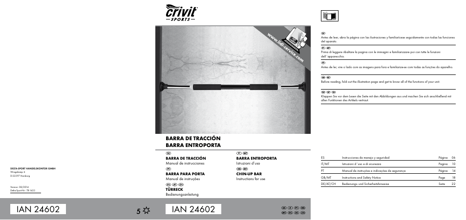 Crivit TR-1433 User Manual | 26 pages