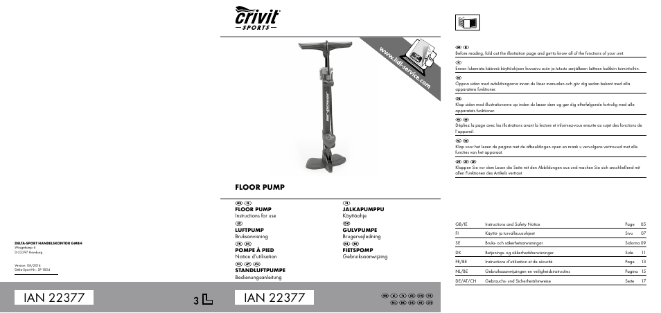 Crivit SP-1854 User Manual | 18 pages