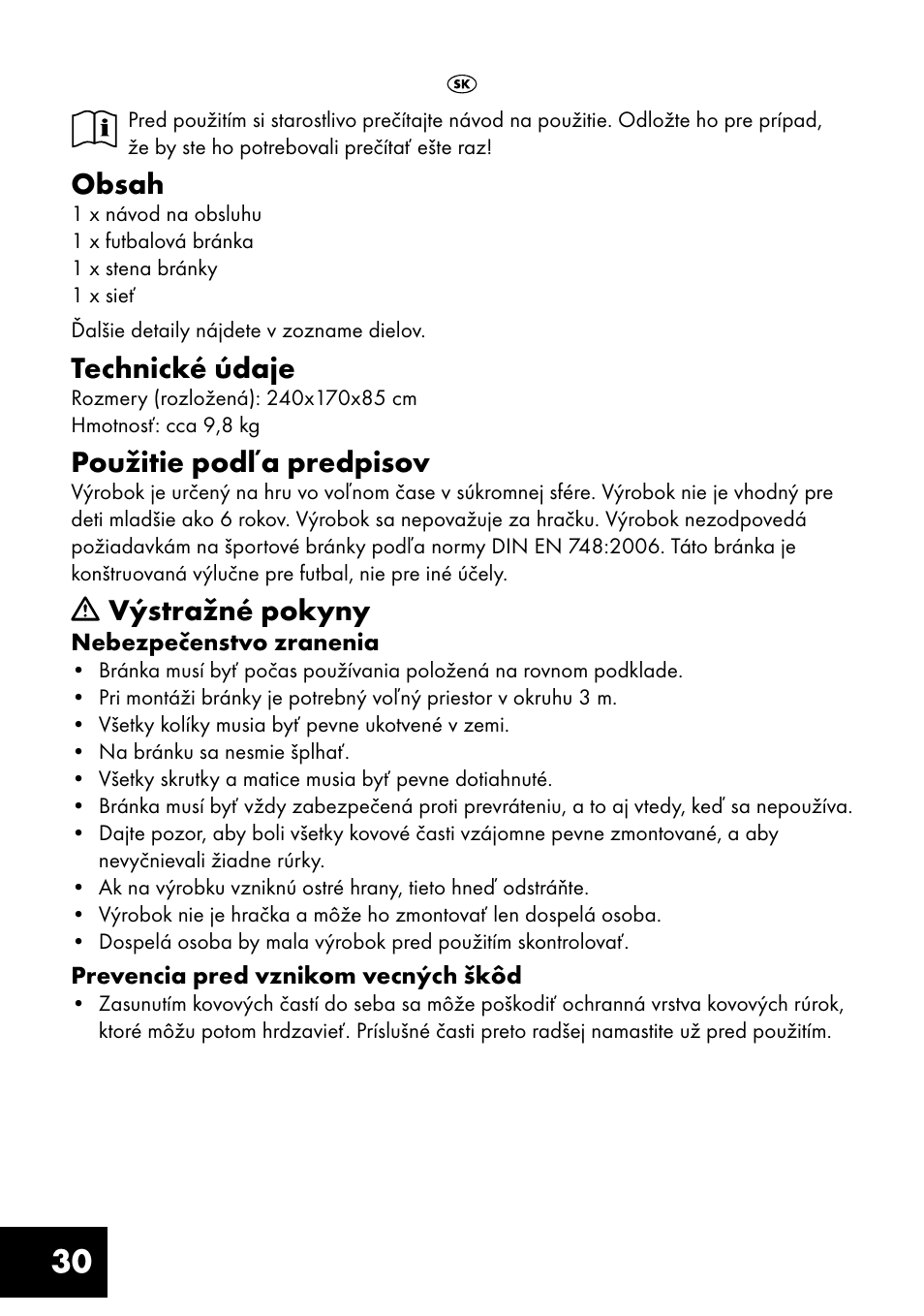 Crivit FT-1400 User Manual | Page 30 / 40