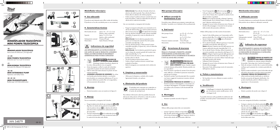 Crivit Z31182 User Manual | 2 pages