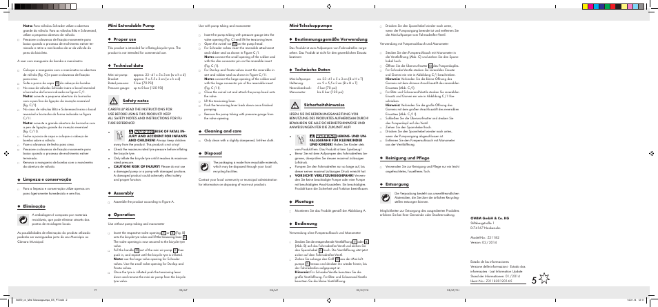 Crivit Z31182 User Manual | Page 2 / 2