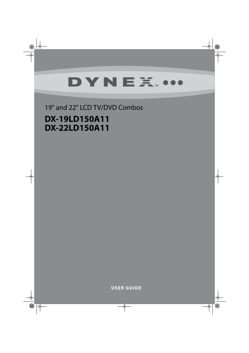 Dynex DX-19LD150A11 User Manual | 41 pages