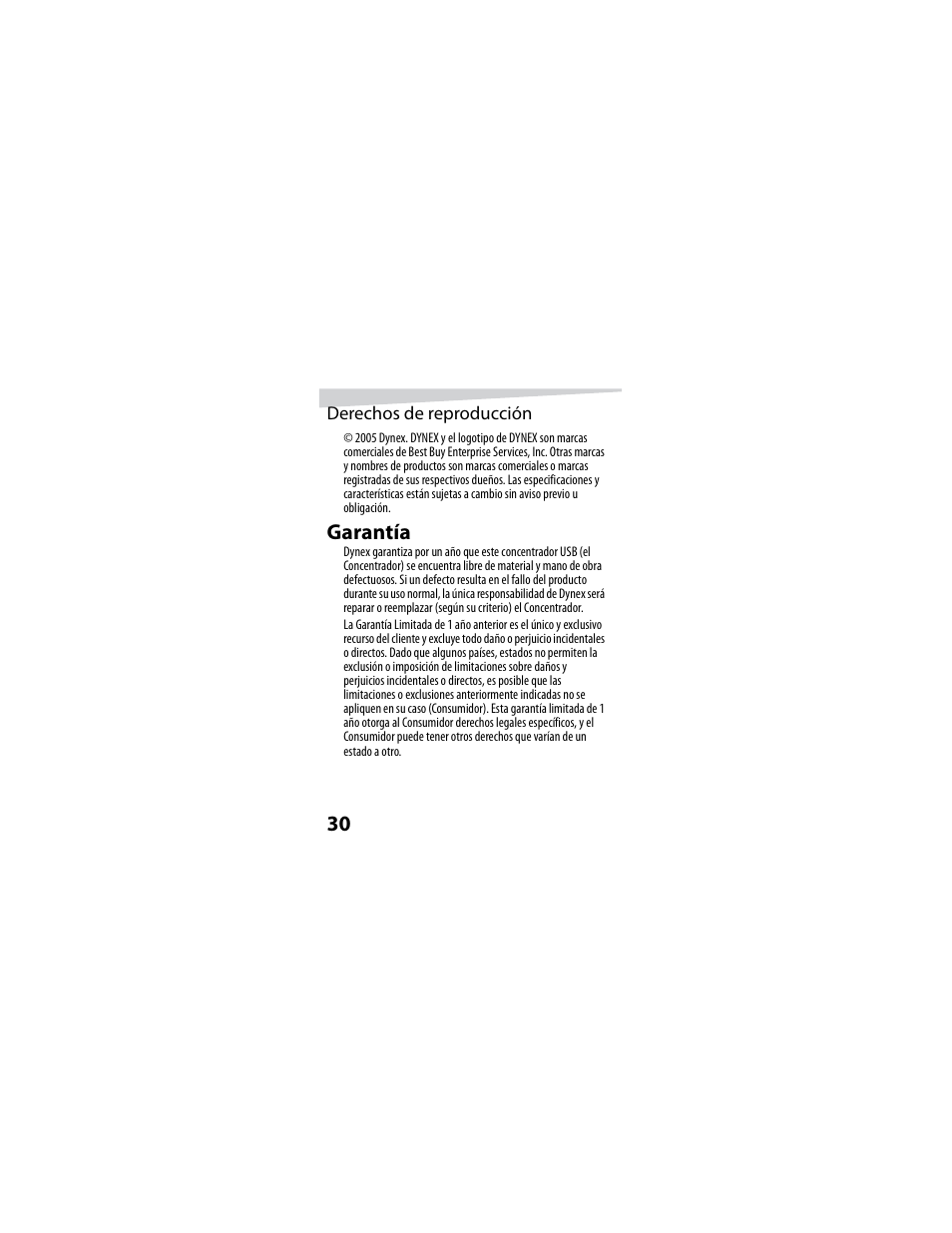 Dynex DX-4P2H User Manual | Page 30 / 32