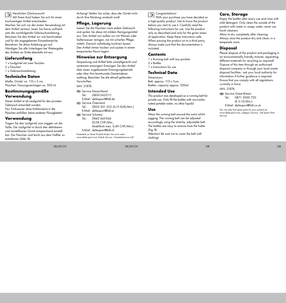 Crivit LG-1884 User Manual | Page 2 / 2