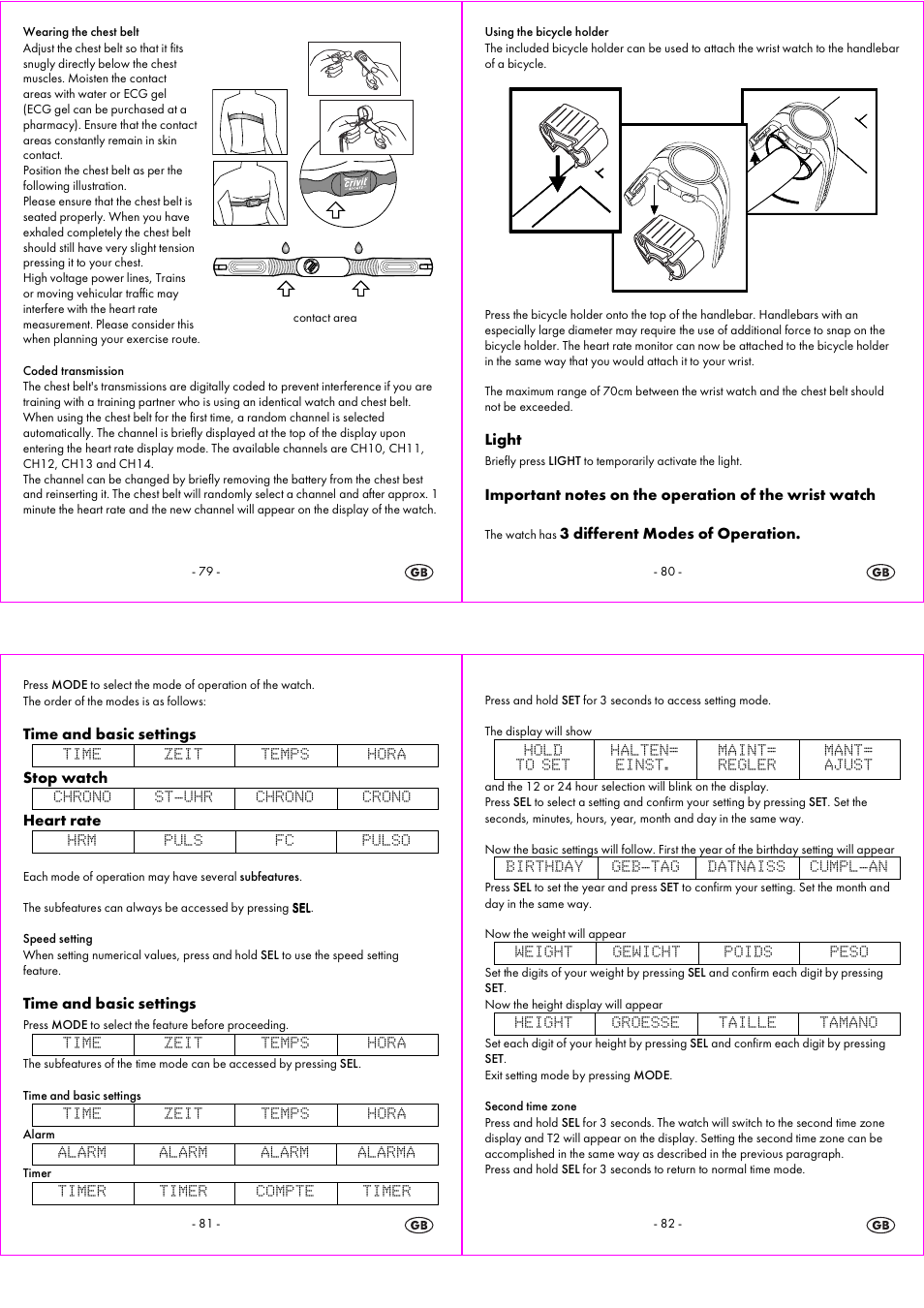 Crivit 1-LD3814 User Manual | Page 21 / 25