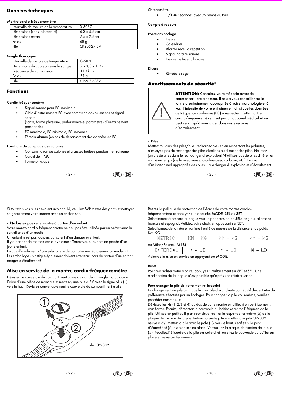 Crivit 1-LD3814 User Manual | Page 8 / 25