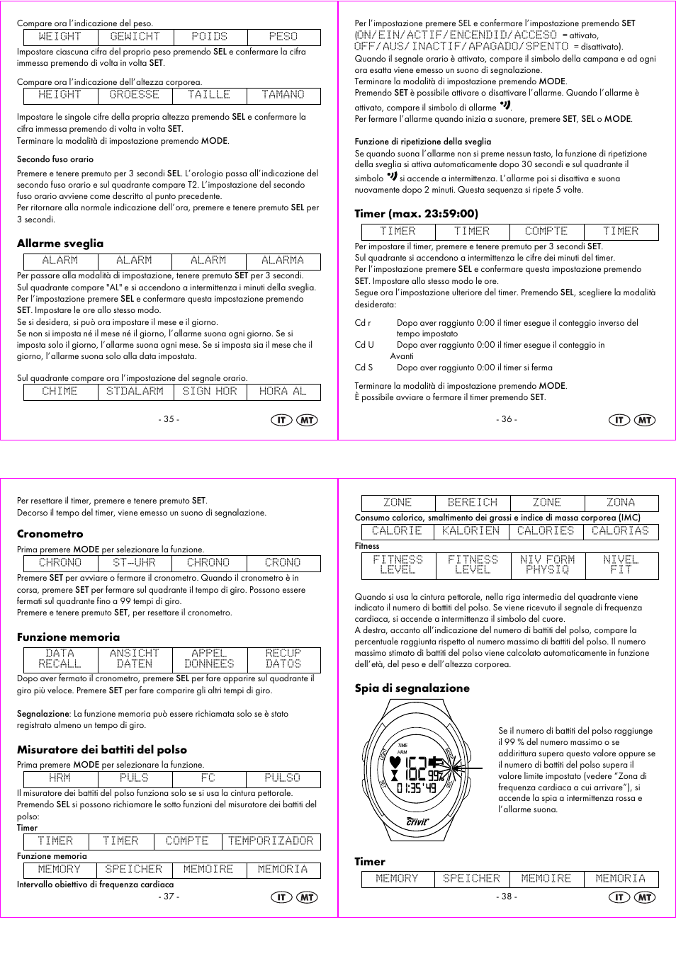 Crivit 1-LD3814 User Manual | Page 10 / 25