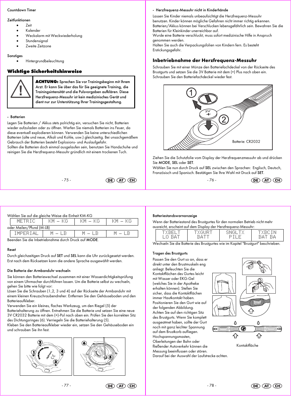 Crivit 1-LD3814 User Manual | Page 20 / 25