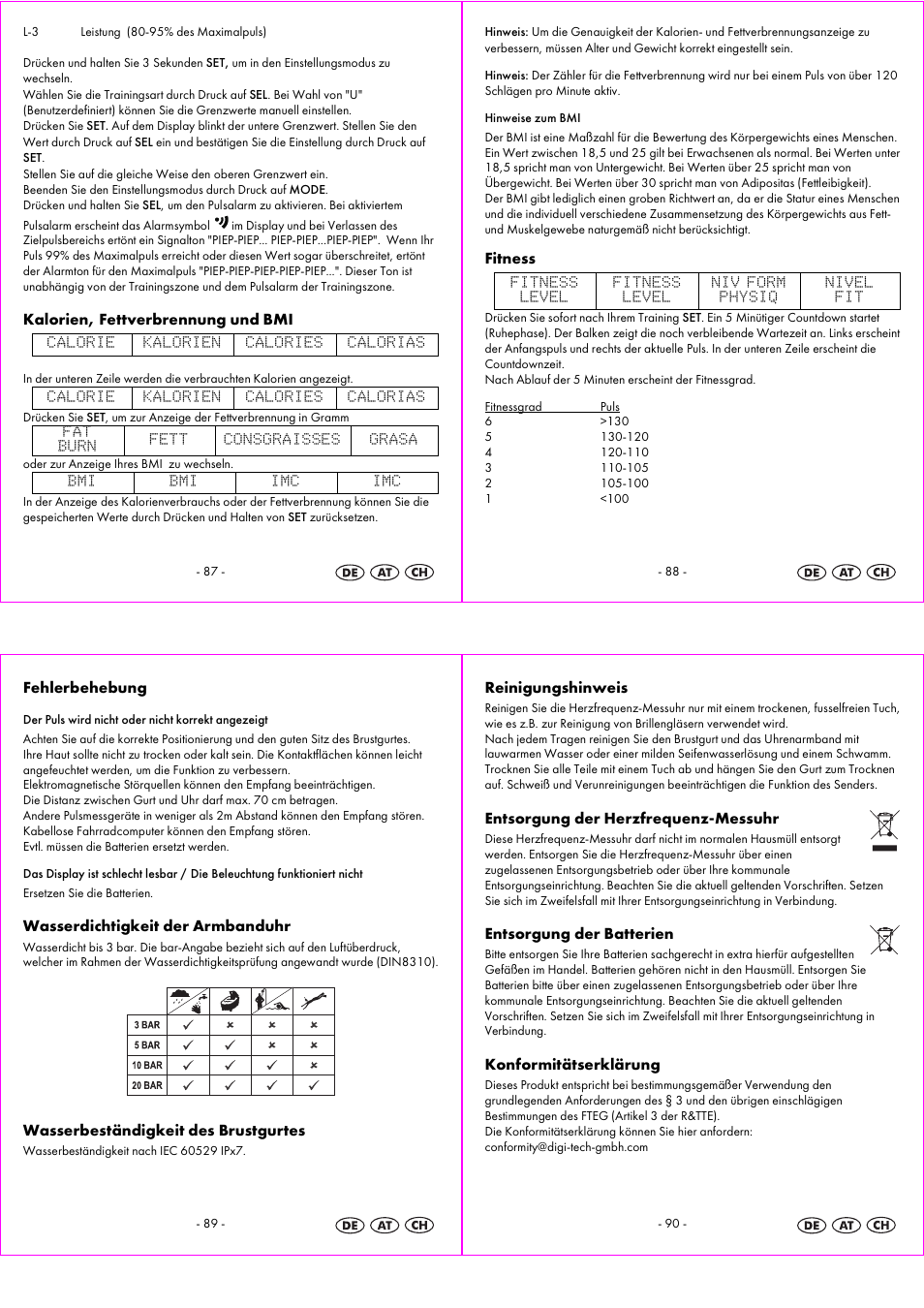 Crivit 1-LD3814 User Manual | Page 23 / 25