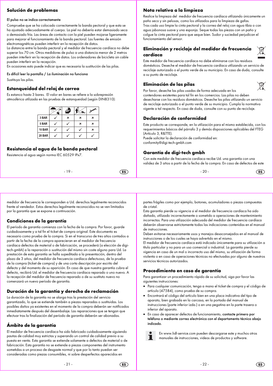 Crivit 1-LD3814 User Manual | Page 6 / 25