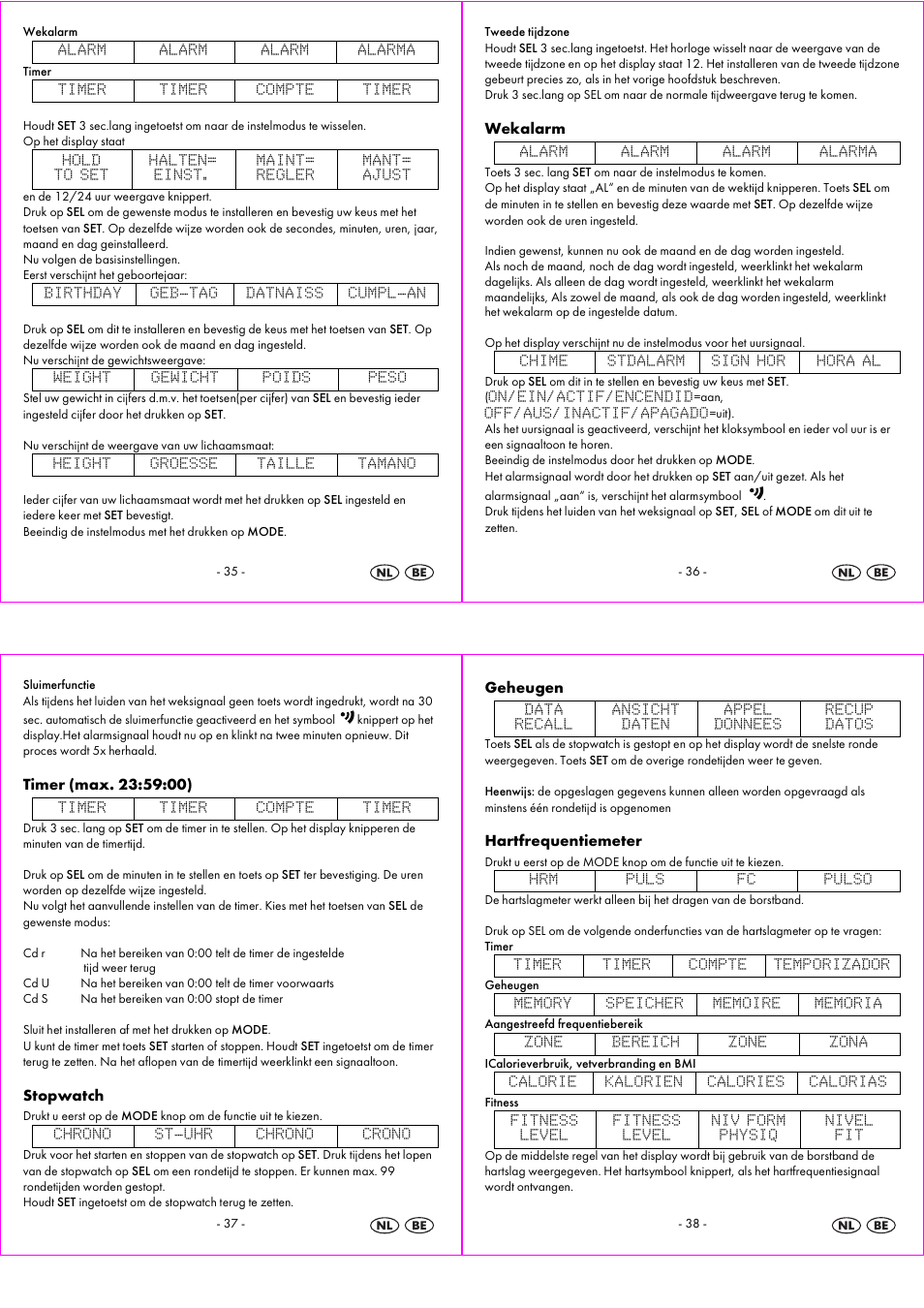 Crivit 1-LD3814 User Manual | Page 10 / 25