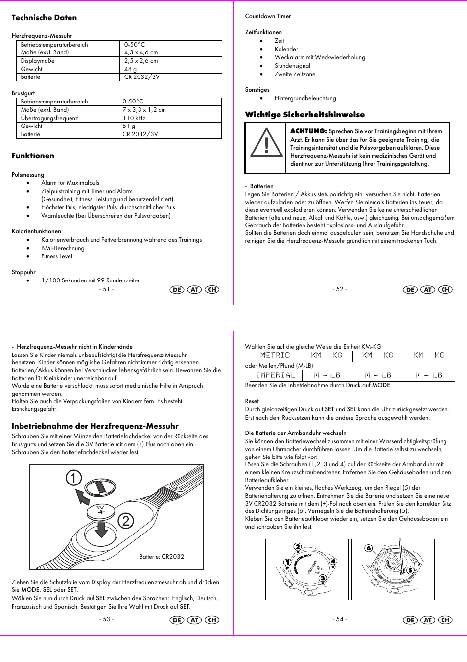 Crivit 1-LD3814 User Manual | Page 14 / 25