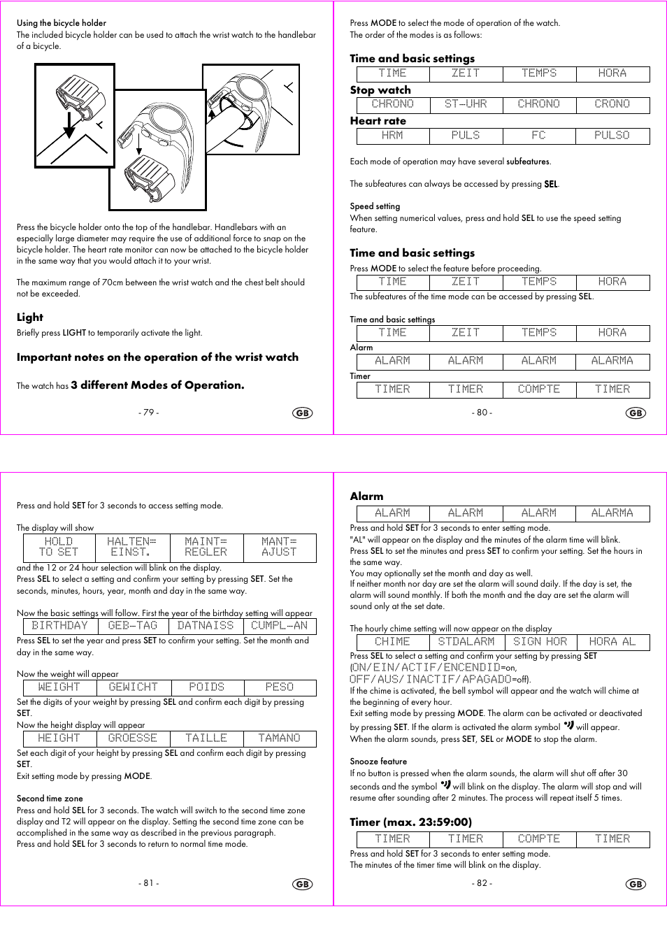 Crivit 1-LD3814 User Manual | Page 21 / 25