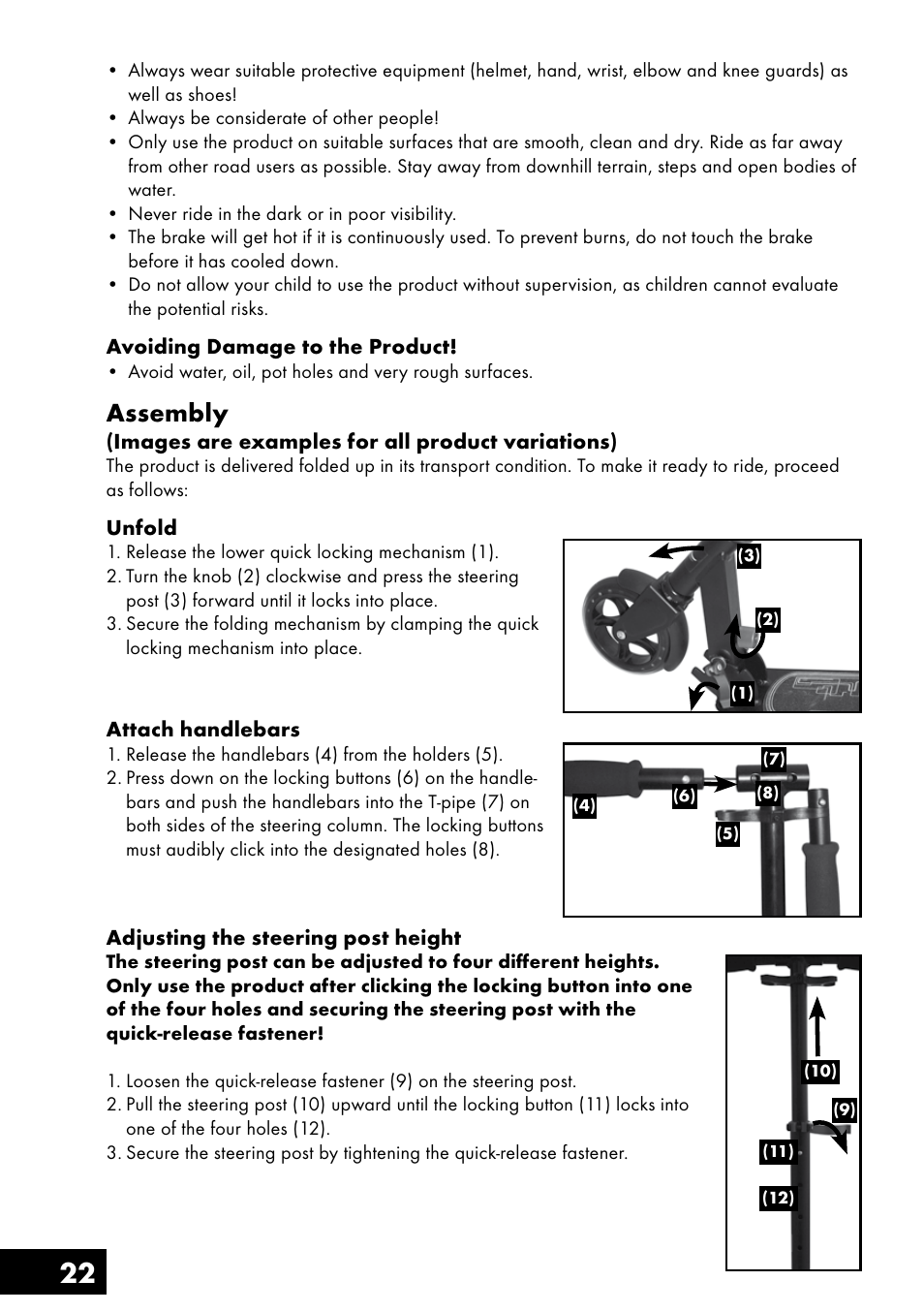 Assembly | Crivit AS-1461 User Manual | Page 22 / 32