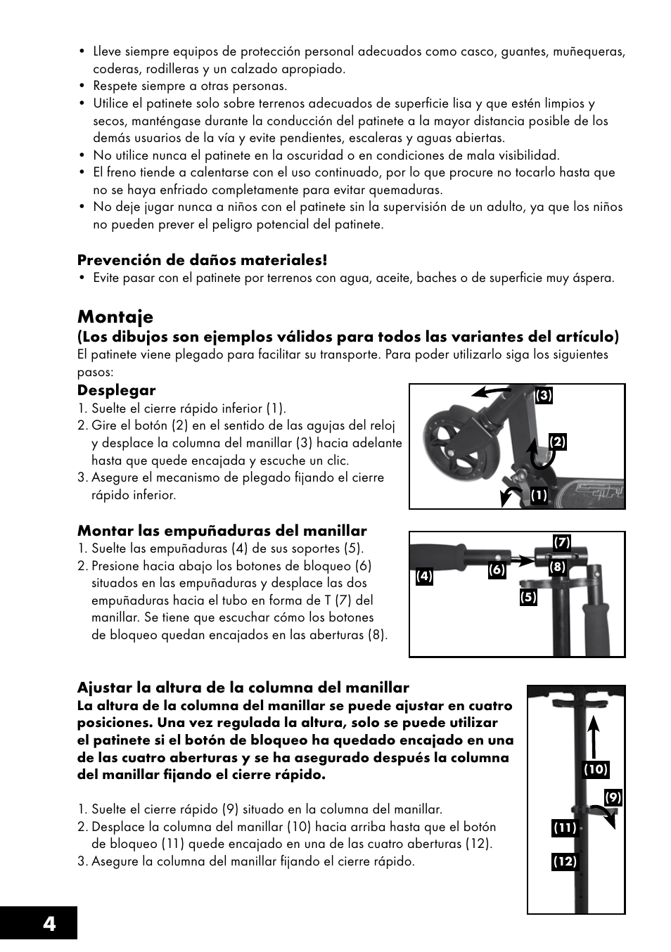 Montaje | Crivit AS-1461 User Manual | Page 4 / 32