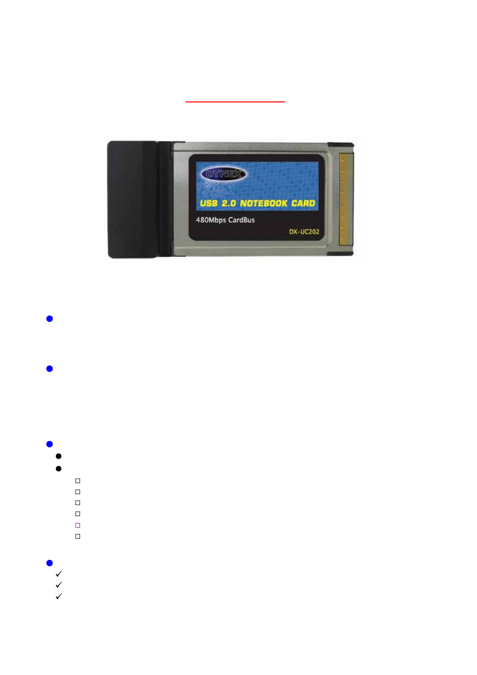Dynex DX-UC202 User Manual | 7 pages