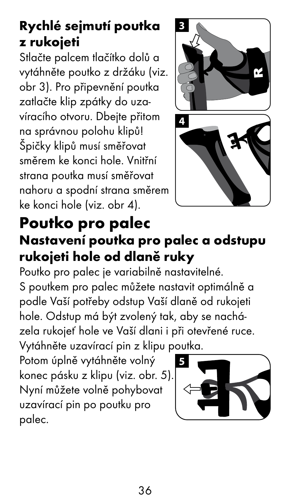 Poutko pro palec | Crivit WS-1370 User Manual | Page 36 / 60