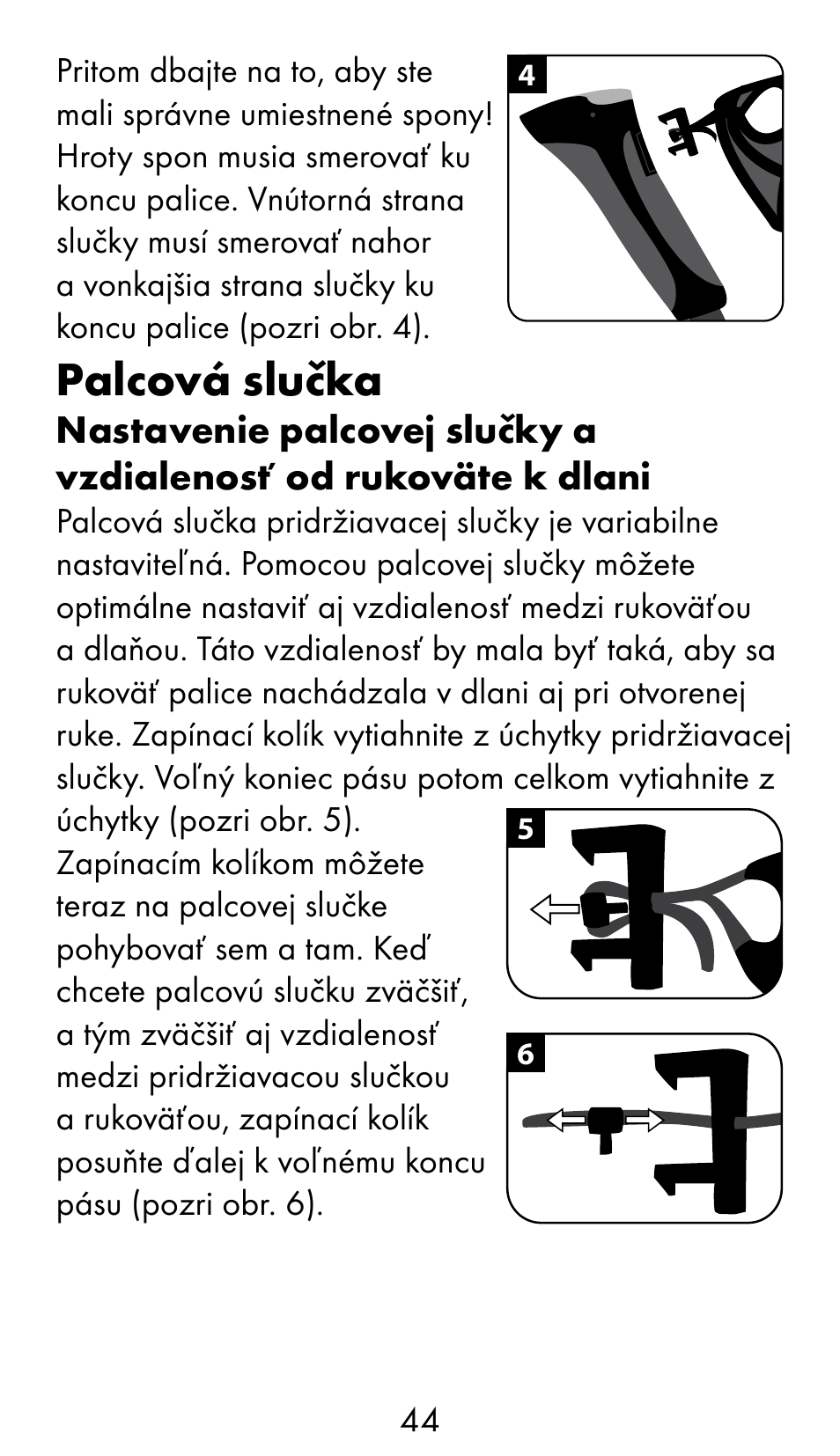 Palcová slučka | Crivit WS-1370 User Manual | Page 44 / 60