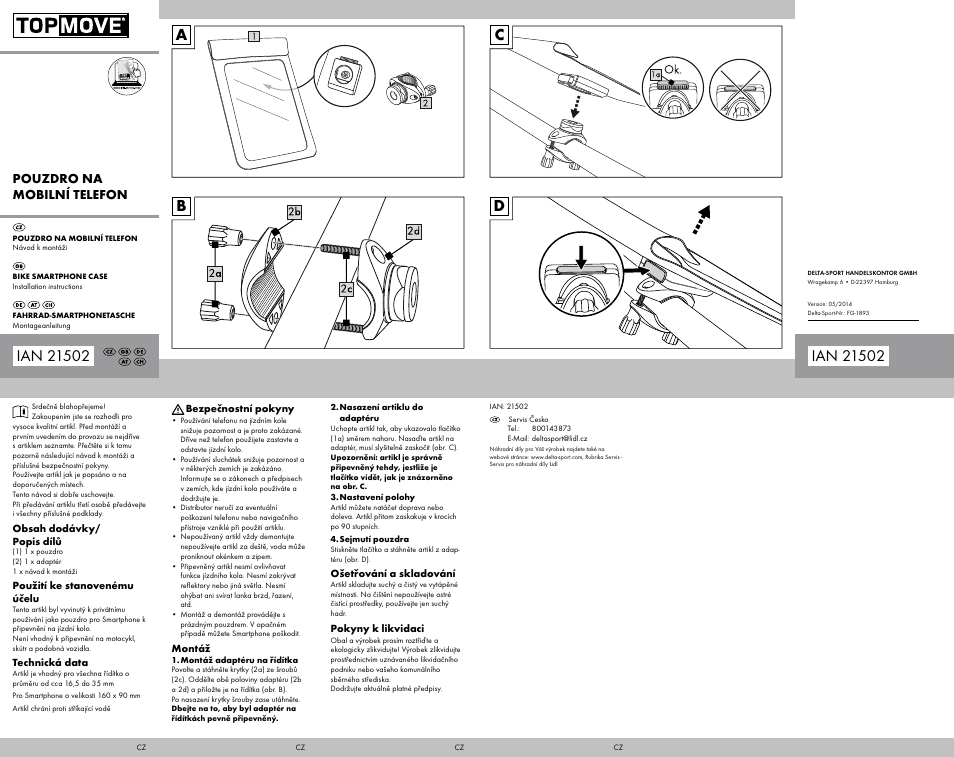 Crivit FG-1893 User Manual | 2 pages