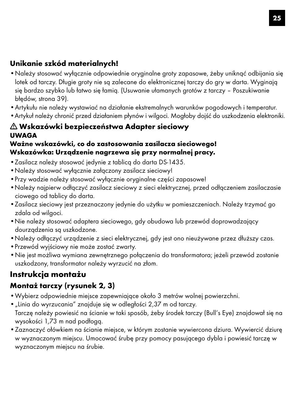 Instrukcja montażu | Crivit DS-1435 User Manual | Page 23 / 130
