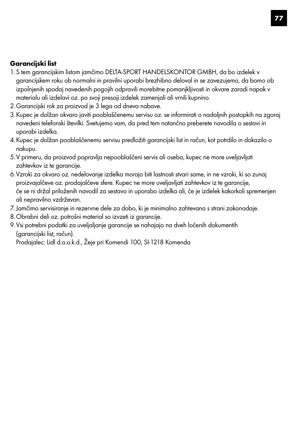 Crivit DS-1435 User Manual | Page 75 / 130