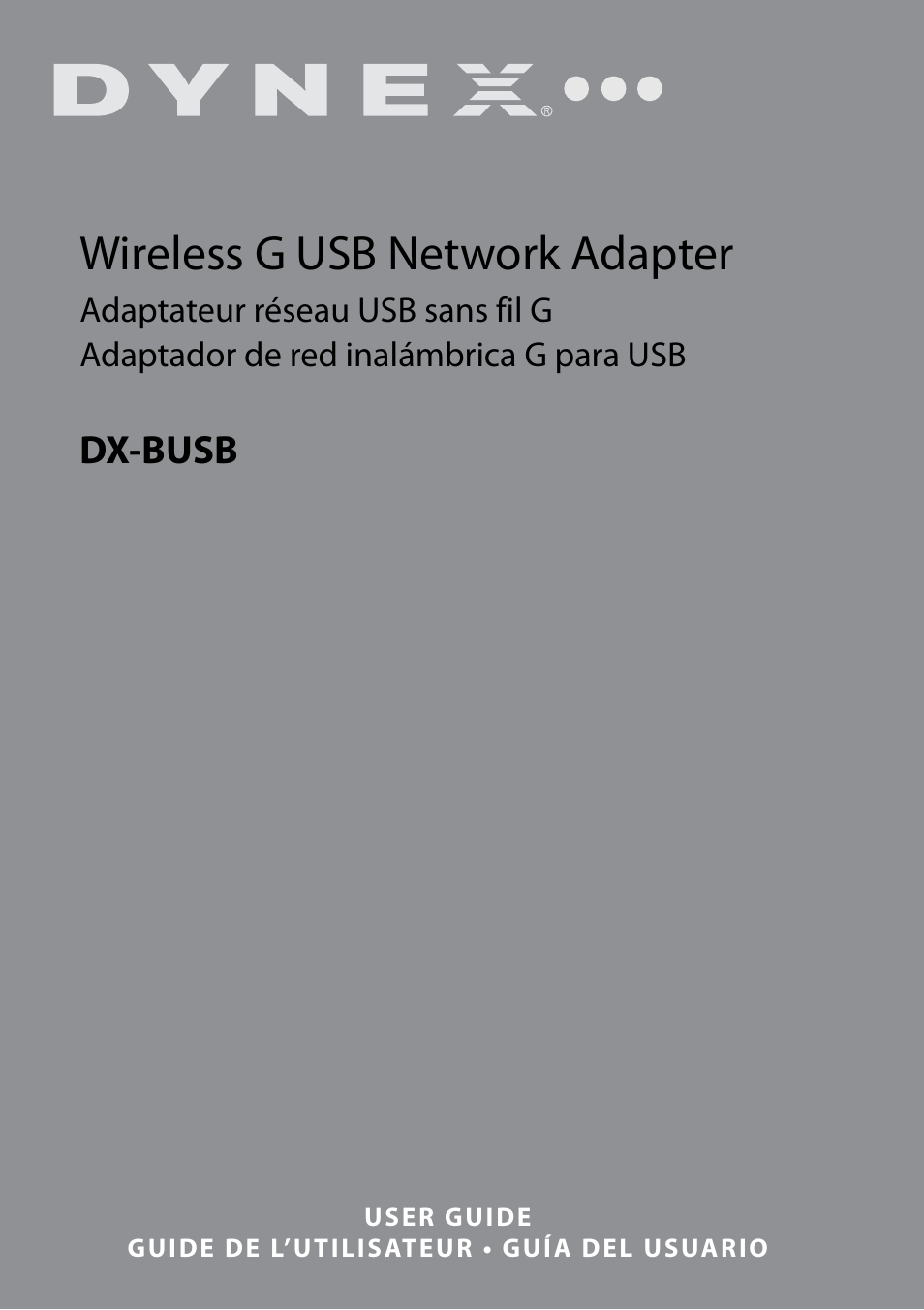 Dynex DX-BUSB User Manual | 90 pages