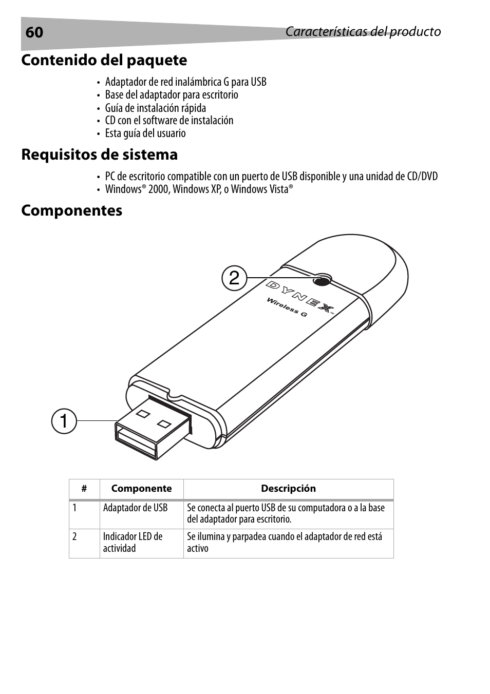 Dynex DX-BUSB User Manual | Page 60 / 90
