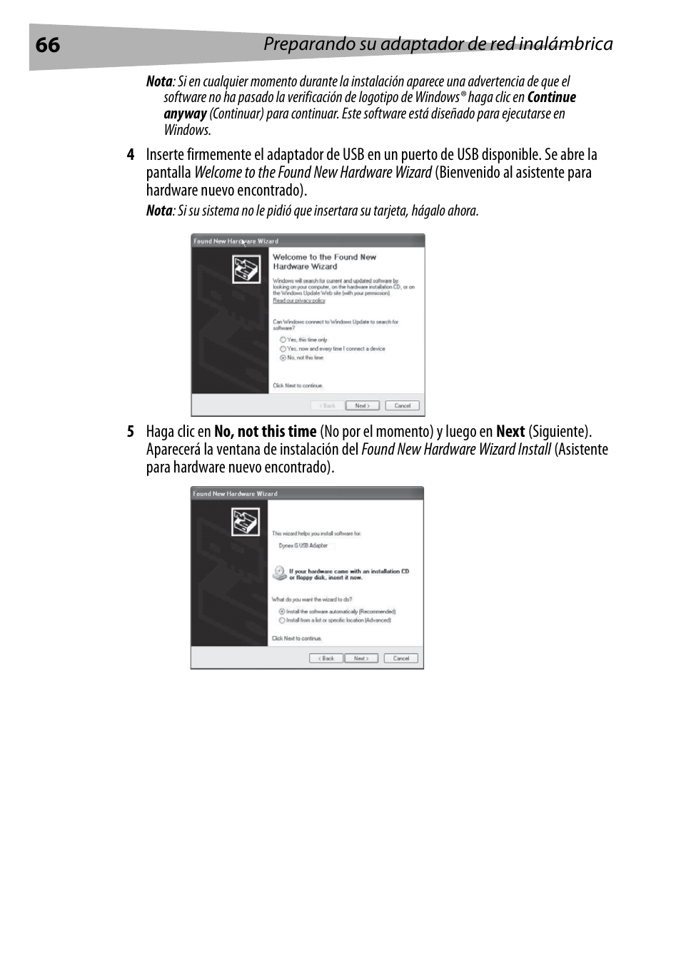 Dynex DX-BUSB User Manual | Page 66 / 90